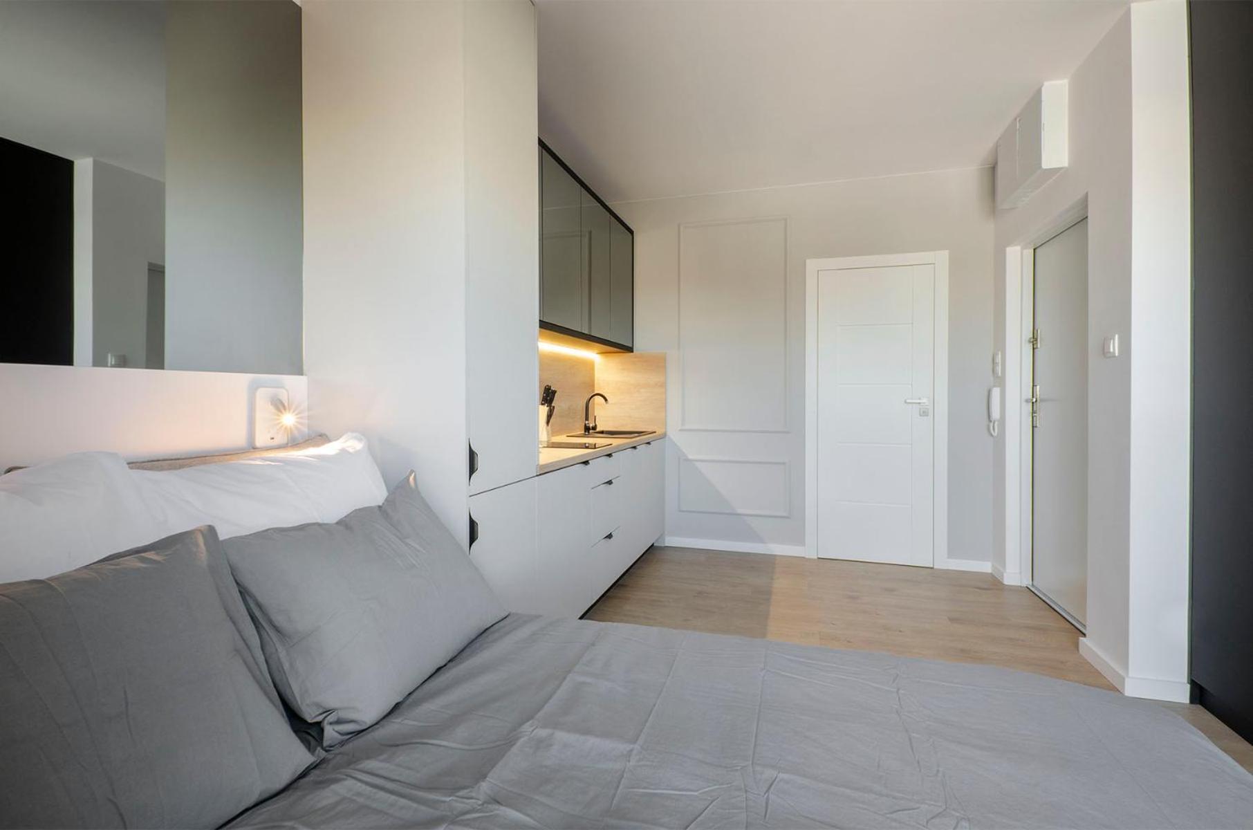 Centrum Wigury Dostep Na Kod Blisko Galeria Lodzka Piotrkowska Szary Apartament Łódź