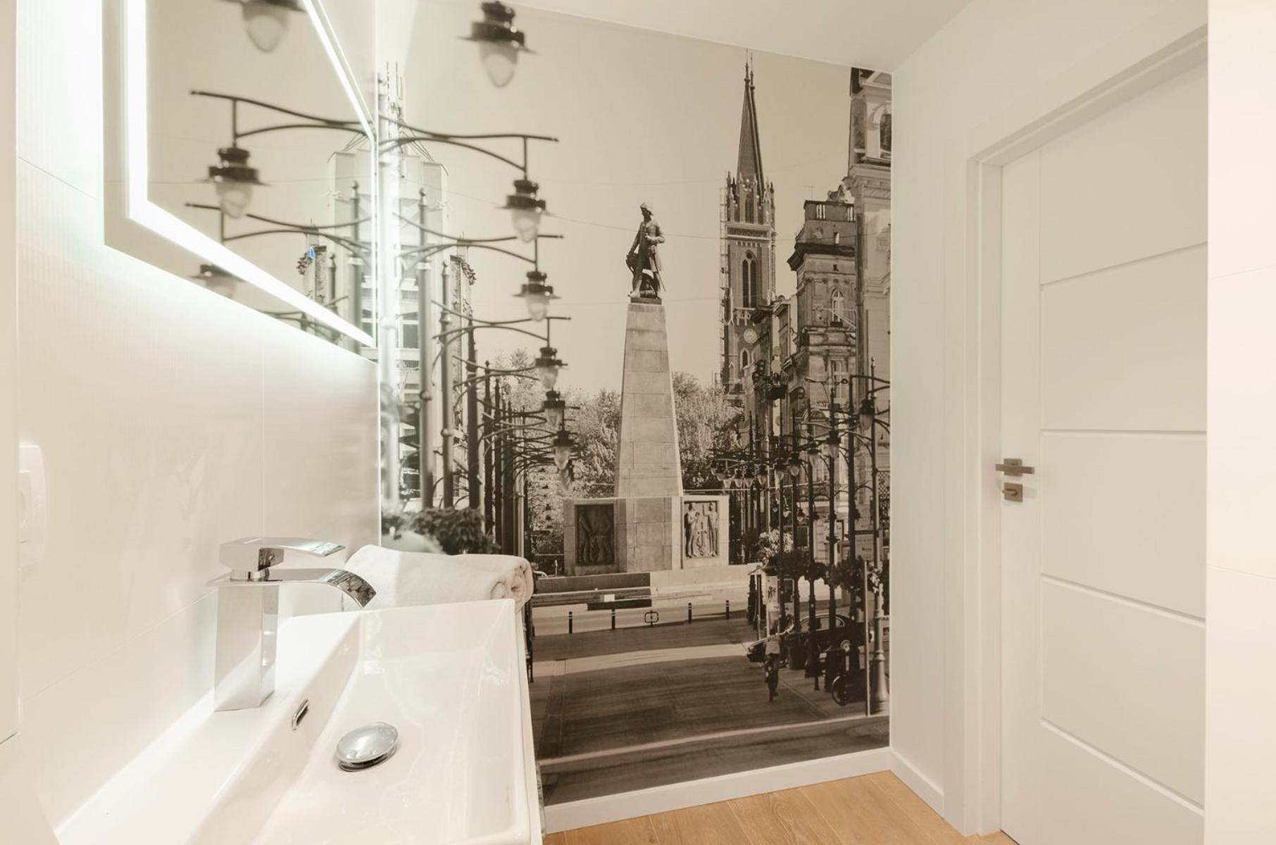 Centrum Wigury Dostep Na Kod Blisko Galeria Lodzka Piotrkowska Szary Apartament Łódź